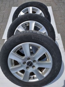 4 Cerchi in lega più pneumatici CA 65535 K5 15" VW Polo